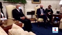 Inicia la reunión entre López Obrador y Joe Biden en la Casa Blanca