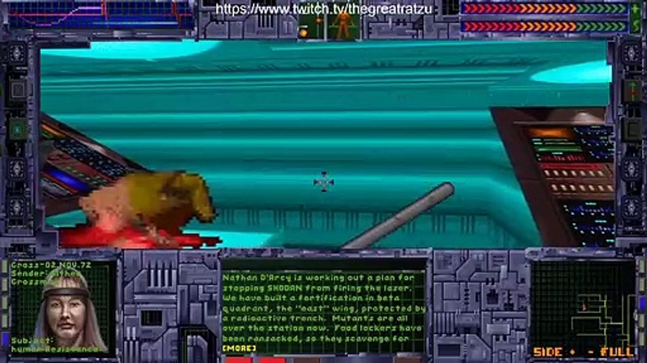 Chatzu Plays System Shock (1994) Episode 1 - 182 Days Later