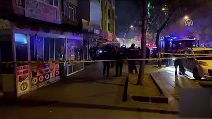 Ankara'da bir apartmanda patlama