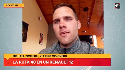 La Ruta 40 en un renault 12