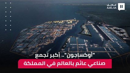 "أوكساجون".. أكبر تجمع صناعي عائم بالعالم في المملكة