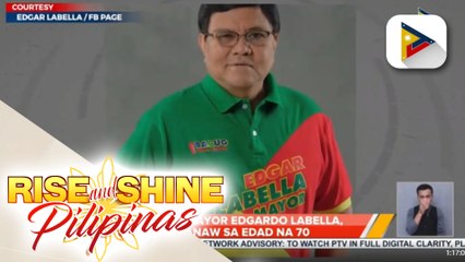 Cebu City Mayor Edgardo Labella, pumanaw sa edad na 70