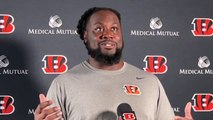 Cincinnati Bengals center Trey Hopkins on Knee rehab