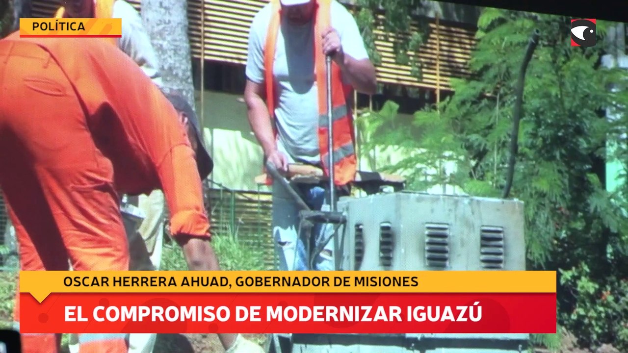 El compromiso de modernizar Iguazú
