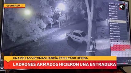 Ladrones armados hicieron una entradera