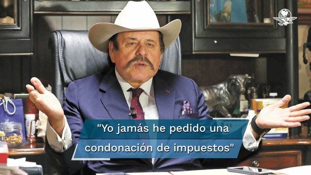 Niega senador Guadiana condonación de impuestos a sus empresas