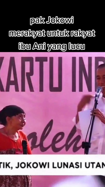 Bantuan jokowi
