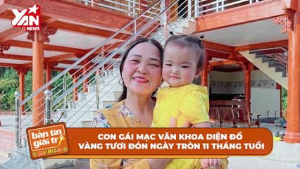 Con gái Mạc Văn Khoa diện bà ba vàng, lần đầu về quê nội, bà cháu cười tít mắt y hệt nhau | Điện Ảnh Net