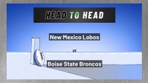 New Mexico Lobos at Boise State Broncos: Over/Under