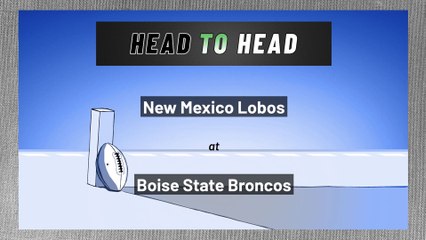 New Mexico Lobos at Boise State Broncos: Over/Under