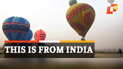 WATCH: Unique Hot Air Balloon Fest In Varanasi