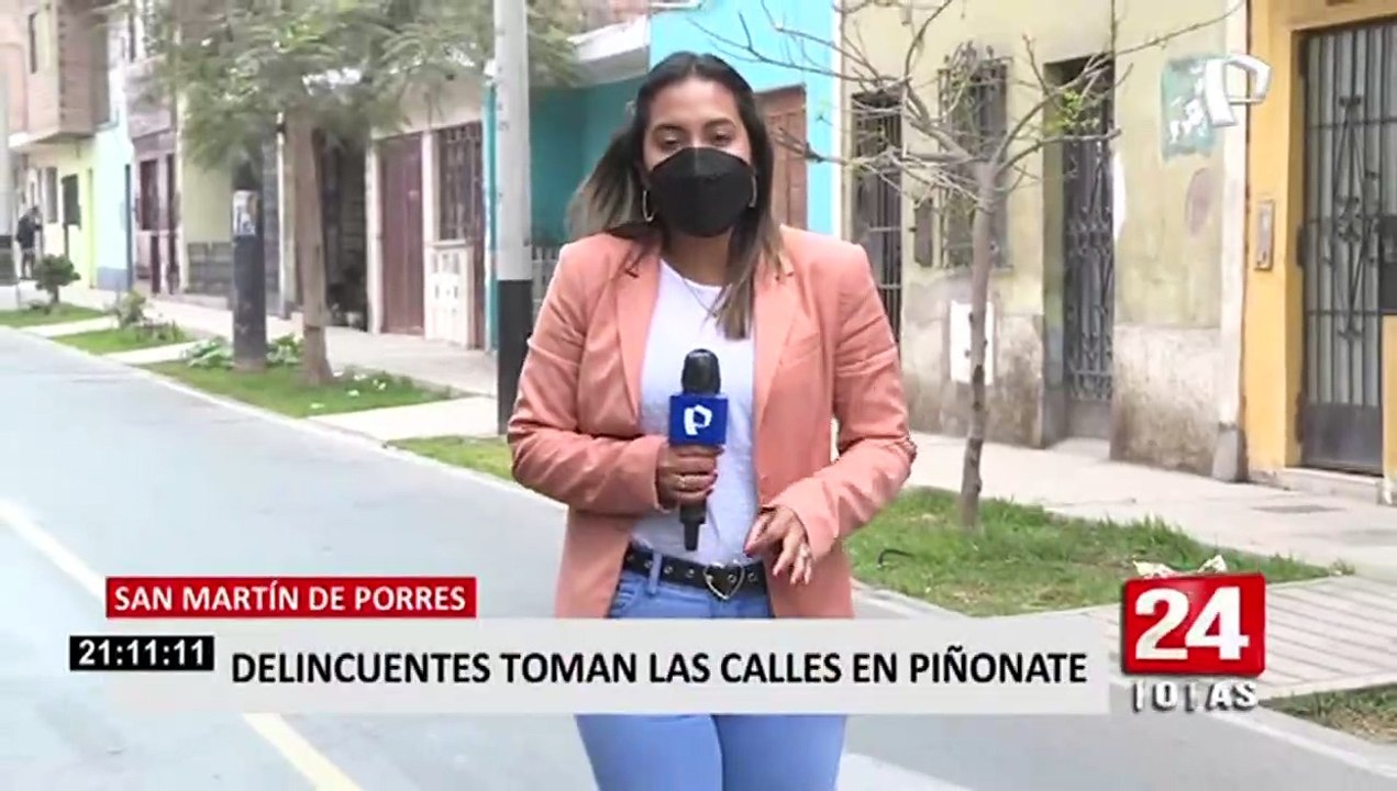 SMP: vecinos de Piñonate exigen mayor presencia policial ante delincuencia