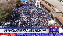 CNE sancionará partidos políticos que no den nombres para credenciales de representantes en mesas electorales