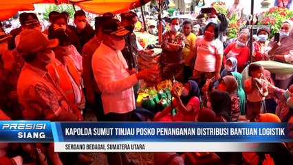 Kapolda Sumut Dan Forkopimda Tinjau Langsung Warga Terdampak Banjir Kabupaten Serdang Bedagai