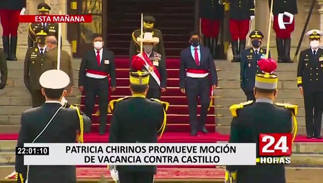 Pedro Castillo: Patricia Chirinos plantea pedido de vacancia presidencial