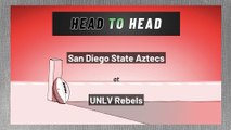 San Diego State Aztecs at UNLV Rebels: Spread