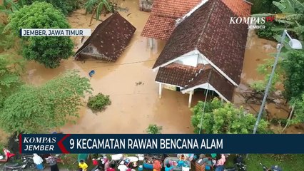 Download Video: 9 Kecamatan di Jember Rawan Bencana Alam, BPBD Petakan Jalur Evakuasi