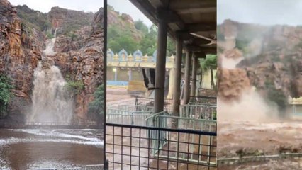 ತಿಮ್ಮಪ್ಪನಿಗೆ ಮಳೆಯ ದಿಗ್ಭಂಧನ:ಮಹಾ ಪ್ರವಾಹದಿಂದ ತಿರುಪತಿ ತತ್ತರ | Oneindia Kannada