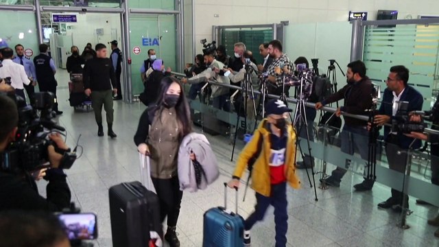 Migrantes iraquíes regresan a su país tras días atrapados en la frontera bielorrusa