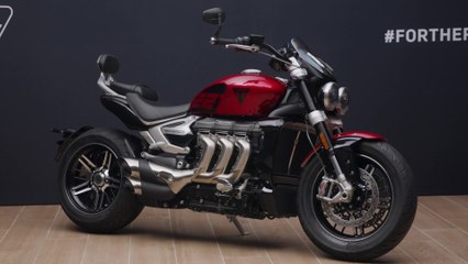 The new Triumph Rocket 3 GT Design Preview