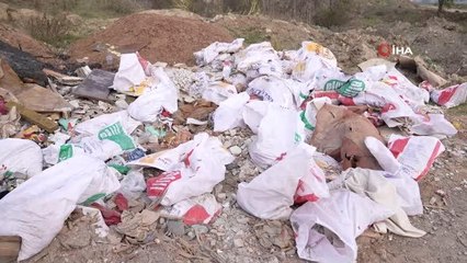 Son dakika! Bursa'da çevreye moloz dökenlerin suçüstü yakalandığı anlar kamerada