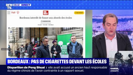 À Bordeaux, la cigarette bannie devant les écoles