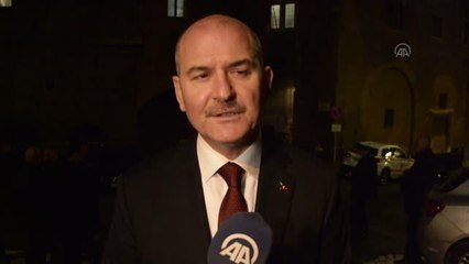 Bakan Soylu, İtalya'ya düzensiz göçün artması konusunda Ege'deki geri itmelere işaret etti