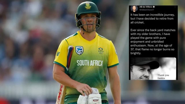AB De Villiers క్రికెట్ కి గుడ్ బై.. RCB కి హార్ట్ బ్రేక్ | Thank You ABD || Oneindia Telugu