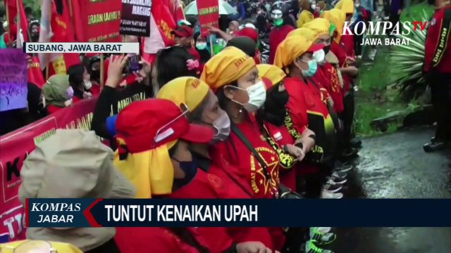 Demo Buruh, Tuntut Kenaikan Upah
