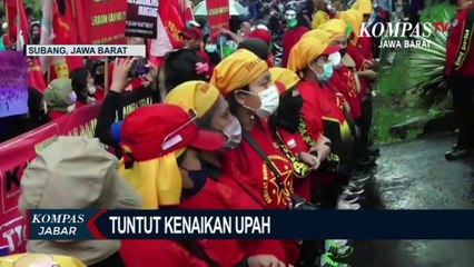 Demo Buruh, Tuntut Kenaikan Upah