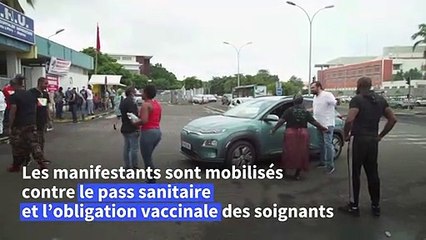 Guadeloupe: des soignants du CHU de Pointe-à Pitre ralentis, voire empêchés d'entrer