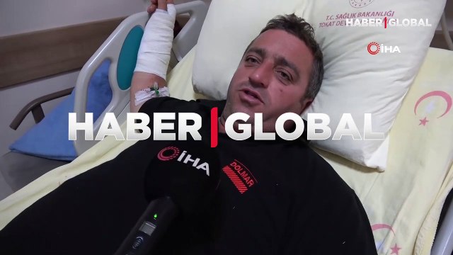 Tokat'ta ayı saldırısından güreşerek kurtuldu: Cesaretim sayesinde yaşıyorum