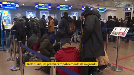 Migrants : premier rapatriement de la Biélorussie vers l'Irak