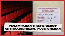 Bingung Penampakan Tiket Bioskop Anti Mainstream, Publik Heran Itu Tiket atau Resep Obat?