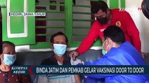 Binda Jawa Timur dan Pemkab Kediri Gelar Vaksinasi Dari Rumah Ke Rumah