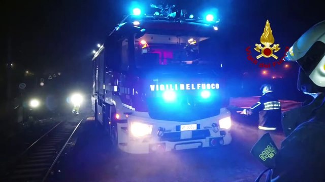 Narni (TR) - “Treno bloccato in galleria dopo terremoto”: esercitazione dei Vigili del Fuoco (19.11.21)