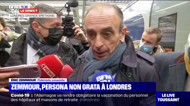 Je viens quand même : malgré les critiques, Éric Zemmour arrive à Londres