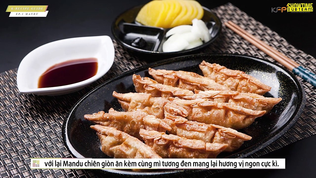 Vietsub - Viện Quảng bá ẩm thực Hàn Quốc: Công thức làm Mandu với nghệ sĩ Kpop ft. Yunhyeong