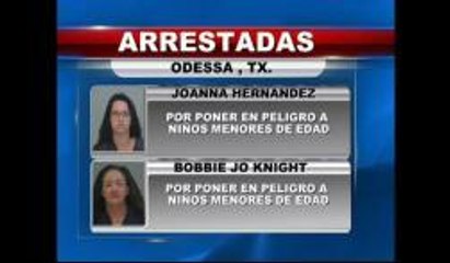 Los arrestan por poner en peligro a un menor