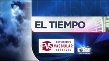 Pronóstico del Tiempo: Martes 6 de Enero 5pm
