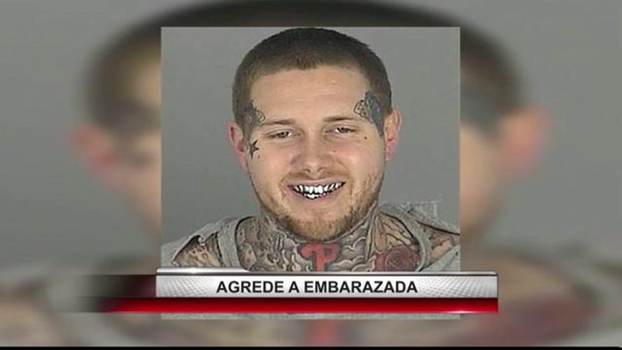 Hombre agrede mujer embarazada
