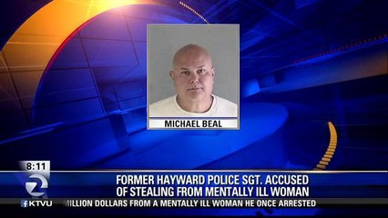 Police Sergant Accused Of Stealing From Mentally Ill Woman
