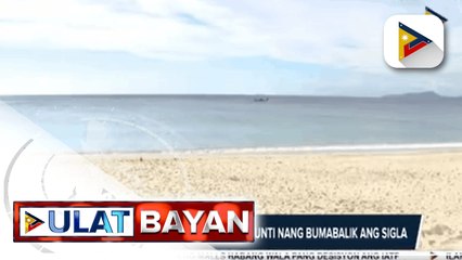 Turismo sa Puerto Galera, unti-unti ng bumabalik ang sigla