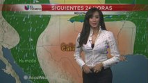 Pronóstico del tiempo con Adriana Valles - Agosto 9, 2015