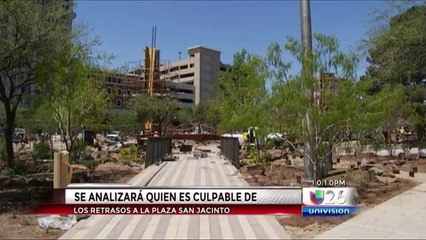 La ciudad ofrece fecha final para proyecto Plaza San Jacinto