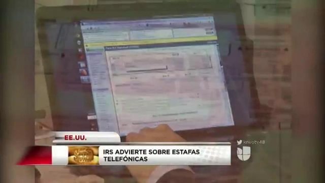 IRS advierte sobre estafas telefónicas