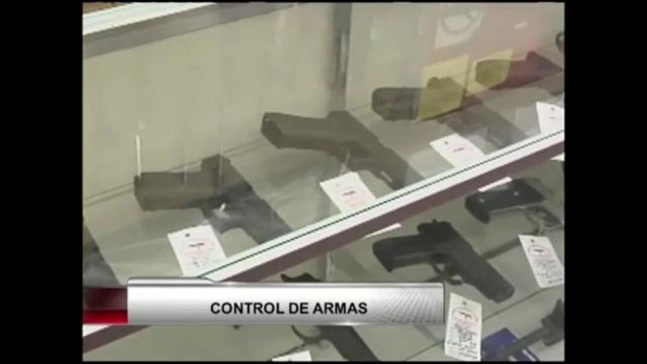 Orden ejecutiva para control de armas