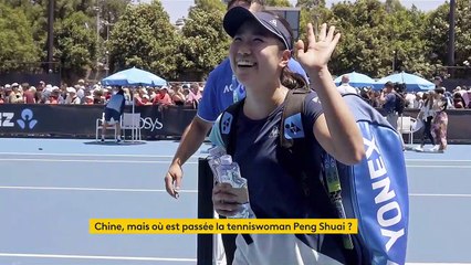 Chine : la tenniswoman Peng Shuai reste introuvable