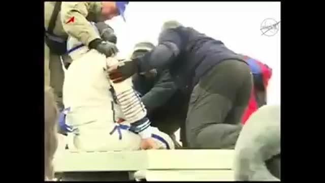 Scott Kelly llega a la tierra después de 340 días en el espacio