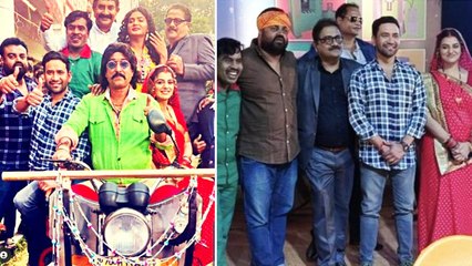 निरहुआ और अक्षरा सिंह की अपकमिंग फिल्म 'सबका बाप अंगूठा छाप' की शूटिंग हुयी पूरी